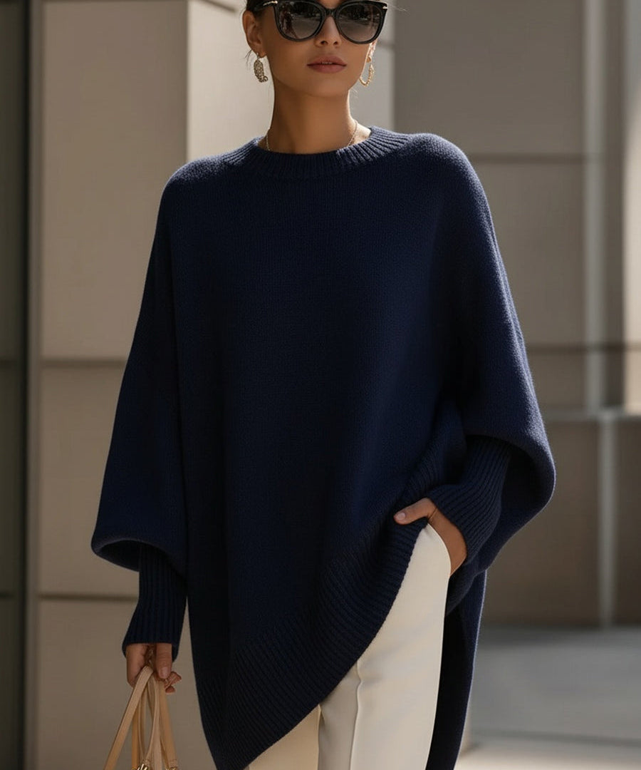 Kristýna - Lehké Oversized Pončo