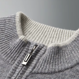 CIÉLO Merino svetr se zipem