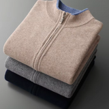 CIÉLO Merino svetr se zipem