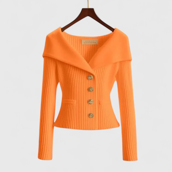 Avelora - Elegantní kardigan s knoflíky