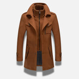 Benjamin™ - Elegantní kabát zlněné směsi 