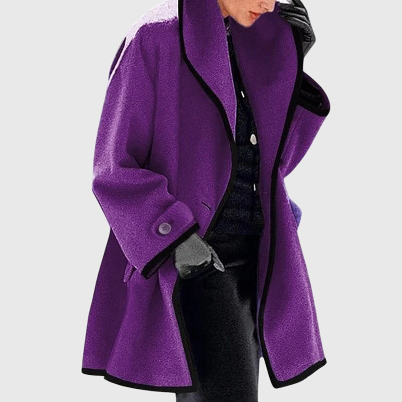 Maria - Elegantní a Trendy Fleecová Bunda