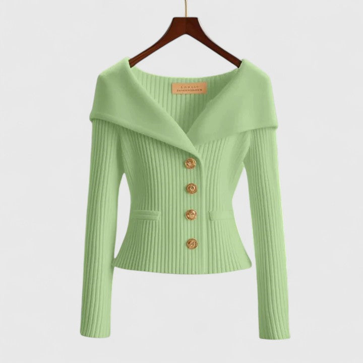 Avelora - Elegantní kardigan s knoflíky