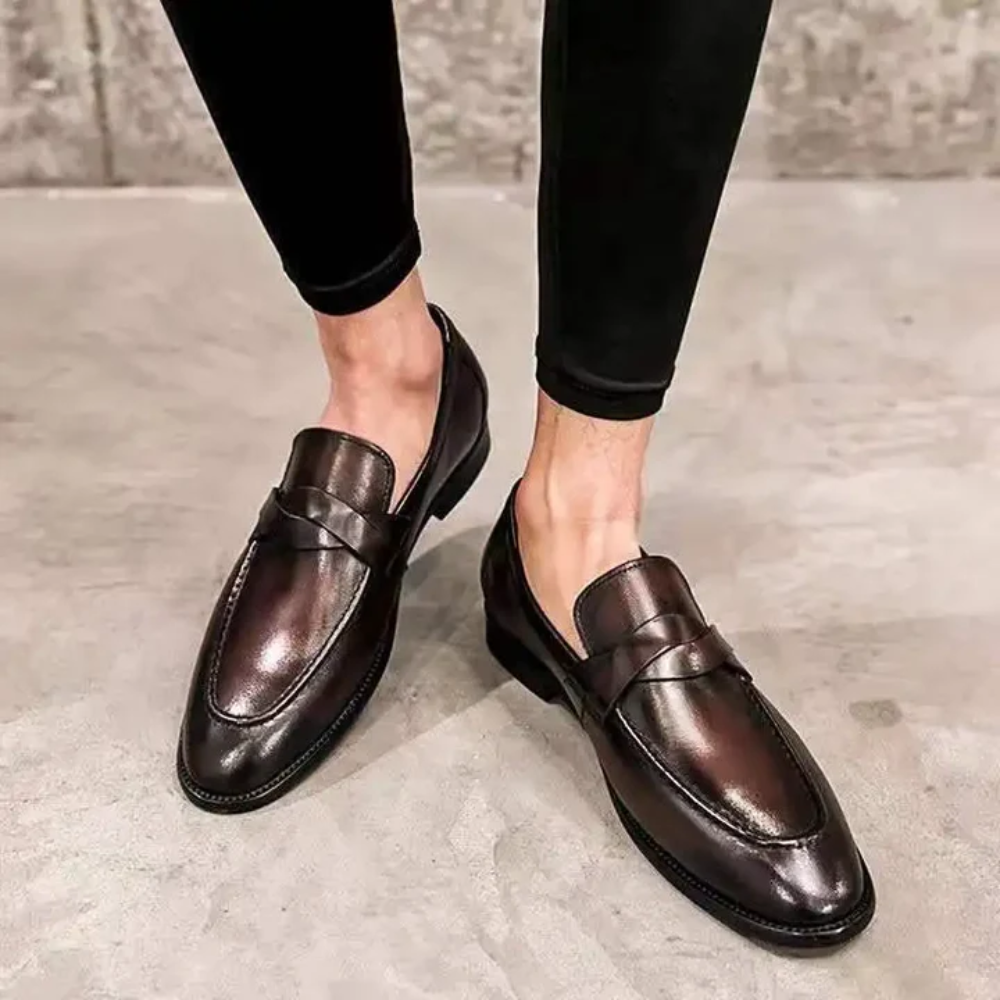 Oldřich - Chic kožené mokasíny