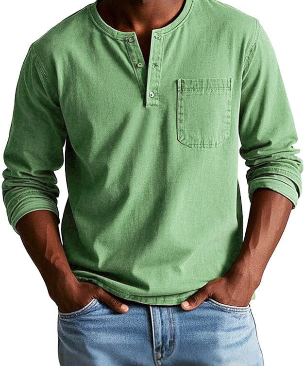 Frederico - Henley tričko vintage