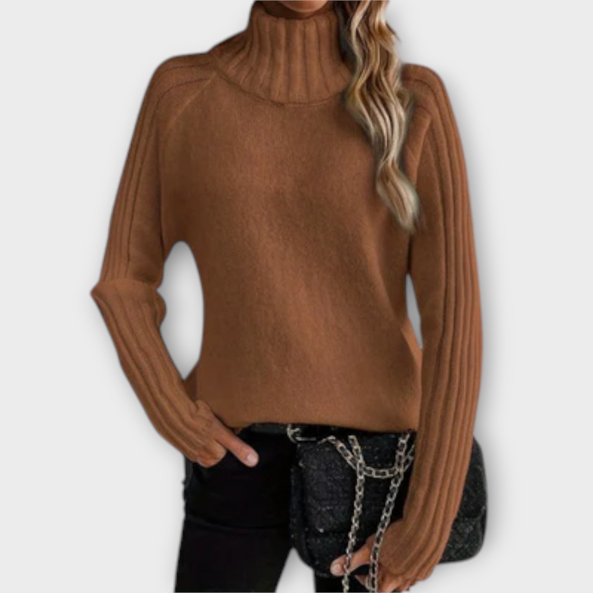 Hannah - Elegantní pletený svetr