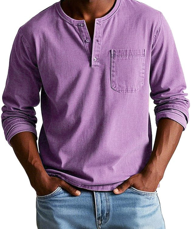 Frederico - Henley tričko vintage