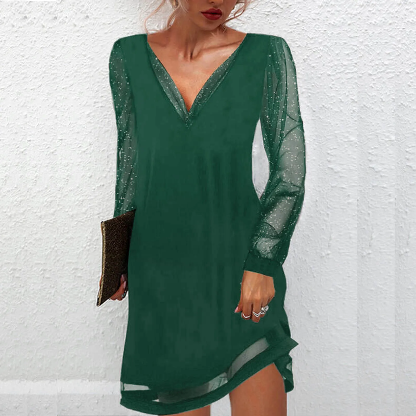 Lola - Elegantní šaty s výstřihem do V