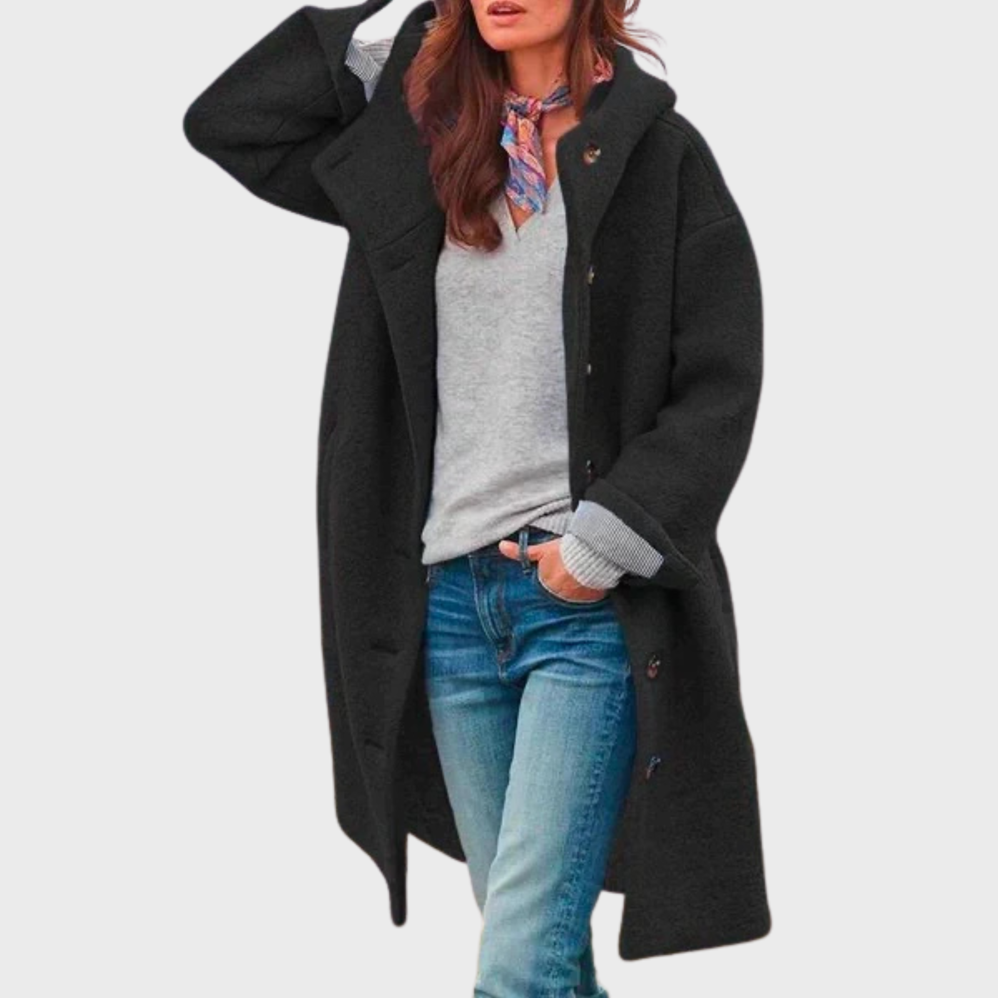 Silvie – Stylový Podzimní Kabát