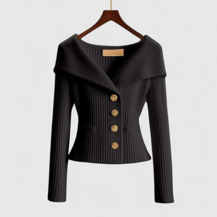 Avelora - Elegantní kardigan s knoflíky