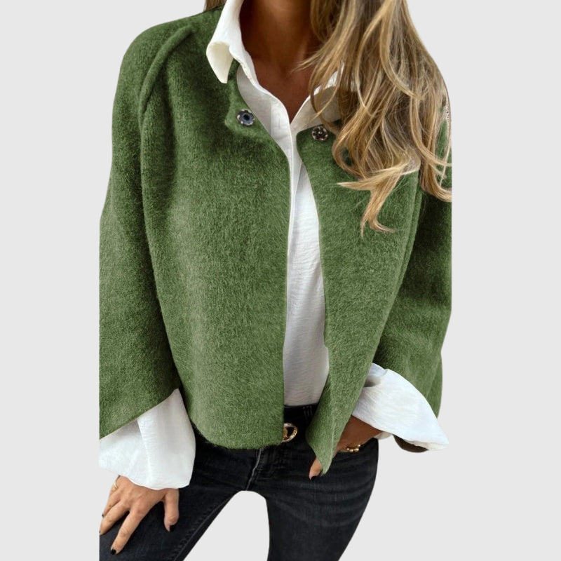Evelína - Krátká bunda s elegantně rozšířenými rukávy