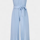 Patrizia - Kombinéza Palazzo plisovaná s halterovým výstřihem