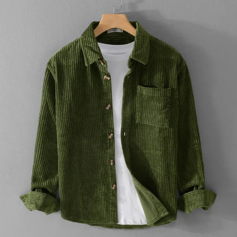 London - Overshirt z jemné kordury