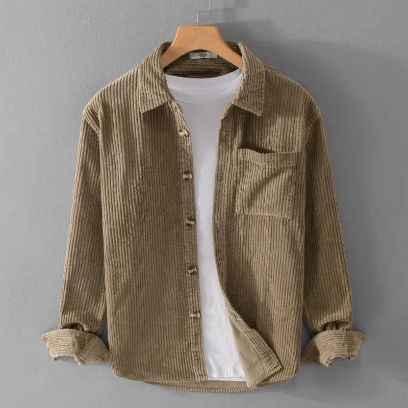 London - Overshirt z jemné kordury