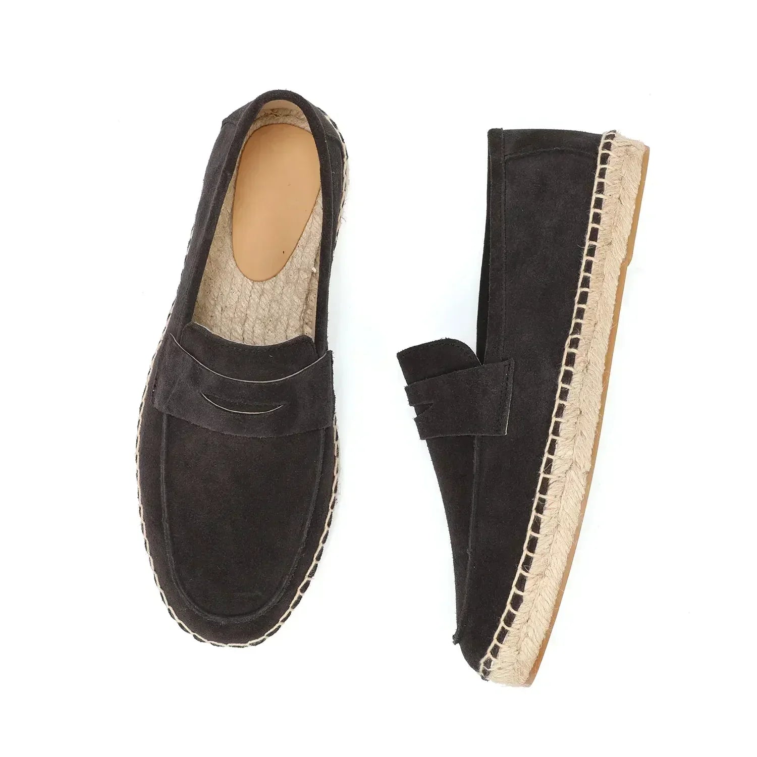 Hynek - Elegantní semišové espadrilky