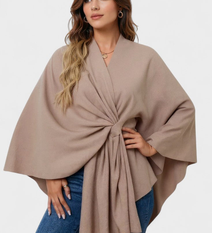 Yvetta | Elegantní Draperet Pončo