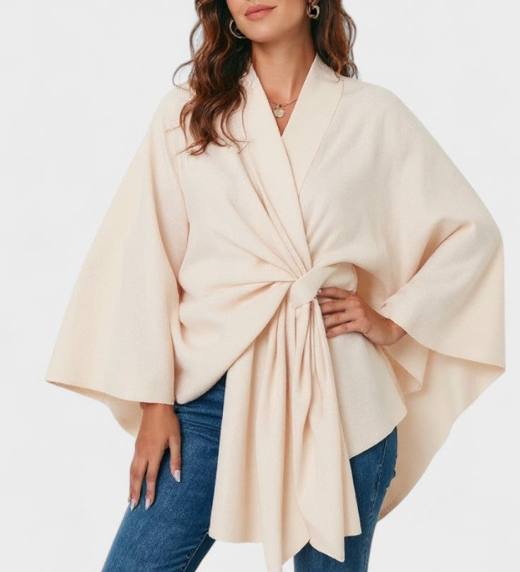 Yvetta | Elegantní Draperet Pončo