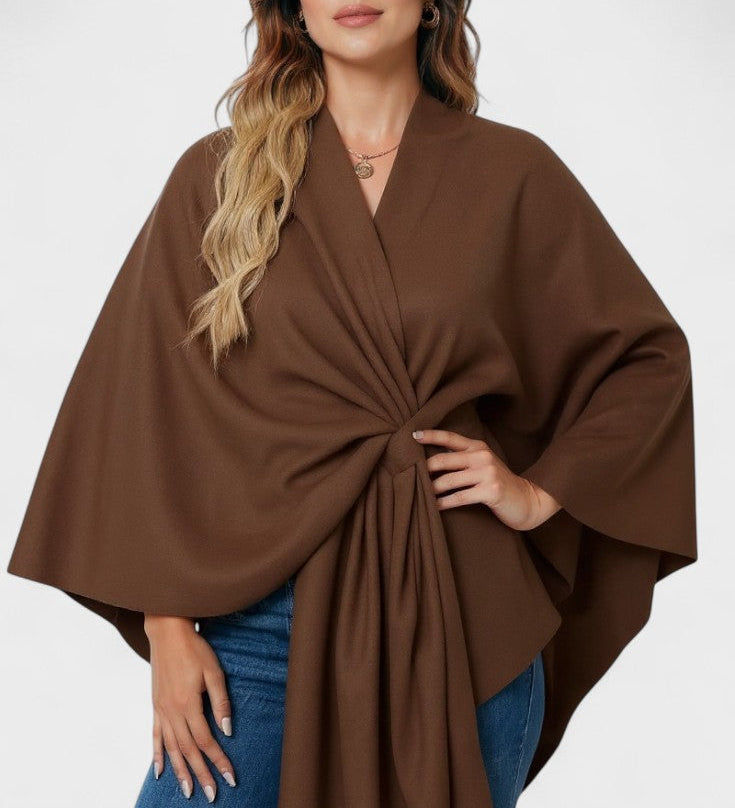 Yvetta | Elegantní Draperet Pončo