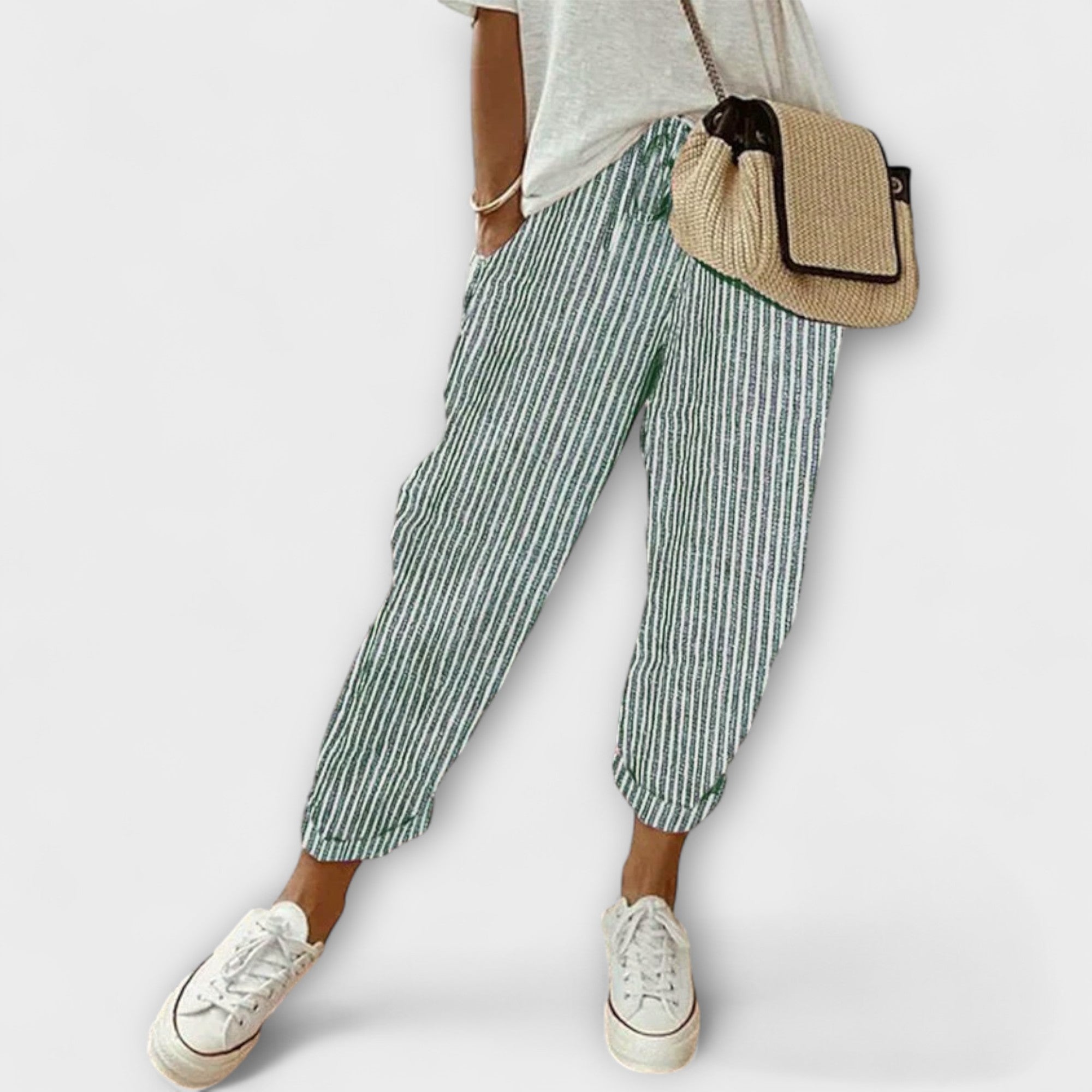 Chiara – prodyšné lněné kalhoty