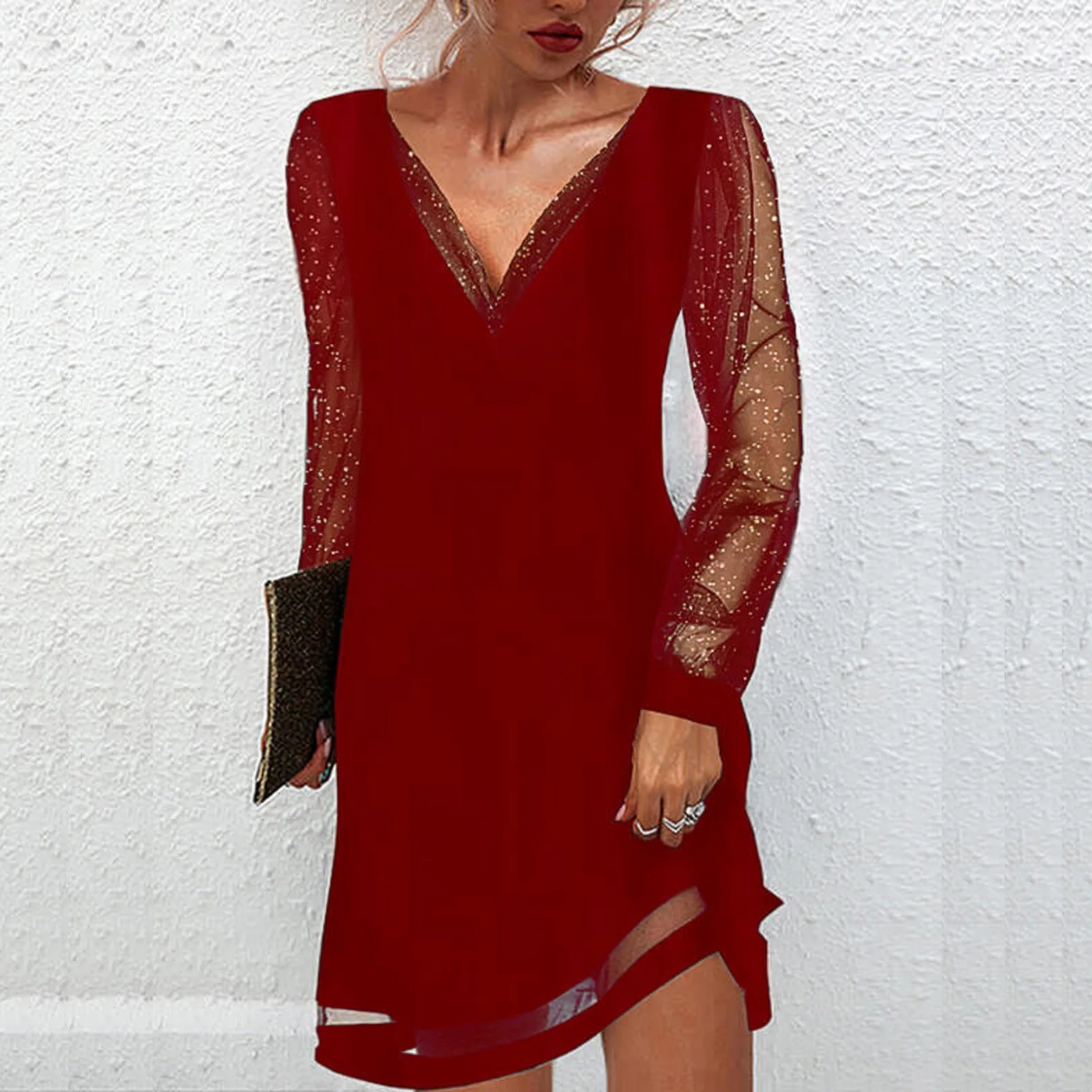 Lola - Elegantní šaty s výstřihem do V
