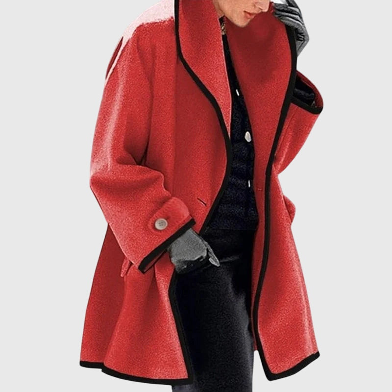 Maria - Elegantní a Trendy Fleecová Bunda