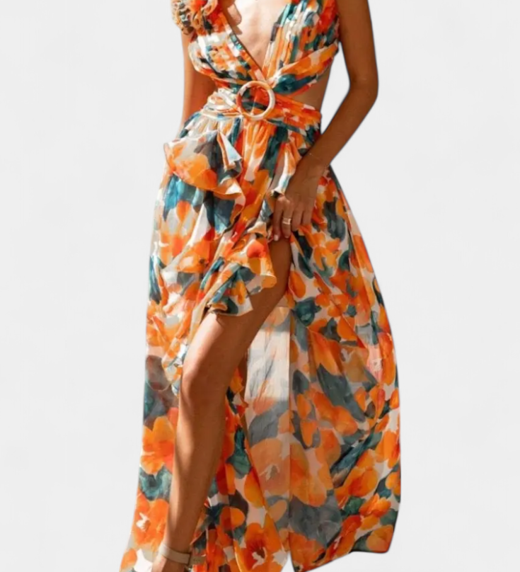 Zuleika šifonové šaty