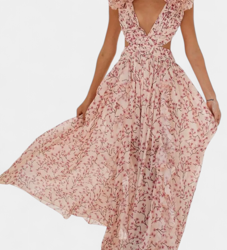 Zuleika šifonové šaty