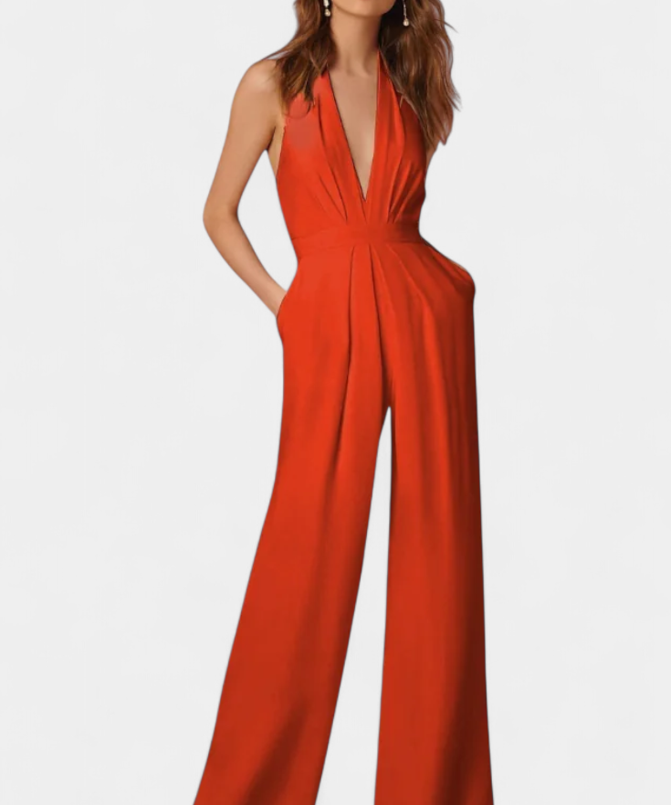 Lila - Overal se širokými nohami a lehkou elegancí