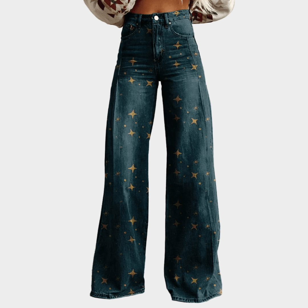 Hedvika - Vintage boho kalhoty