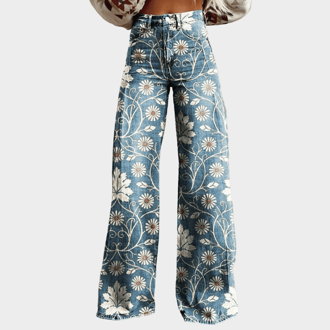 Hedvika - Vintage boho kalhoty